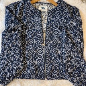 Old Navy BOHO Jacket (M) - Navy